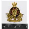 Image 1 : #345 OFFICERS 1960S CAP BADGE ROYAL CANADIAN