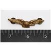 Image 1 : #359 WW2 RAF ROYAL AIR FORCE WEDGE CAP BADGE