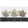 Image 1 : #369 WW2 SASKATOON LIGHT INFANTRY CAP BADGE +