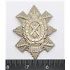 Image 1 : #409 ROYAL HIGHLAND REGIMENT OF CANADA CAP BADGE