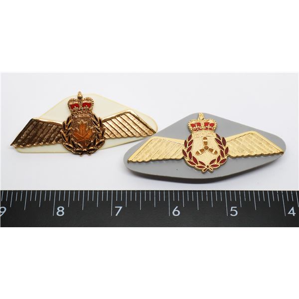 #428 ROYAL CANADIAN AIR FORCE WINGS PAIR PILOT +