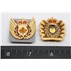 Image 1 : #430 PAIR OF BADGES EXPLOSIVE ORDNANCE DISPOSAL