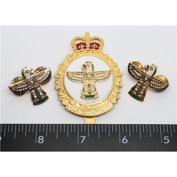 #432  CANADIAN FORCES BADGE MILITARY POLICE SET