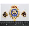 Image 1 : #434 CANADIAN FORCES BADGE LAND ORDNANCE SET