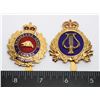 Image 1 : #436 CANADIAN FORCES BADGE MUSIC BRANCH BADGE SET