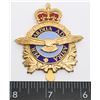 Image 1 : #440 ROYAL CANADIAN AIR FORCE CAP BADGE SCULLY