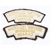 Image 2 : #485 WW2 BRITISH COLUMBIA DRAGOONS PAIR SHOULDER