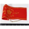 Image 1 : #502 SPECIAL ROYAL VISIT POLICE ARMBAND TO CANADA