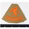 Image 1 : #528 DUTCH CLOTH PATCH INSIGNIA SURINAME