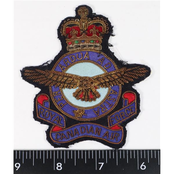 #545 ROYAL CANADIAN AIR FORCE CLOTH PATCH RCAF
