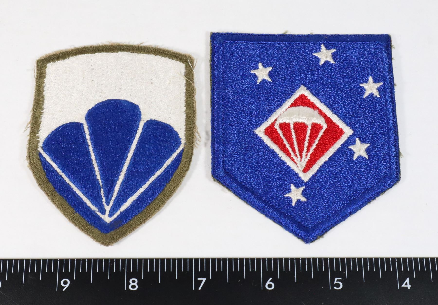 #564 PAIR AMERICAN PARATROOPER CLOTH PATCH