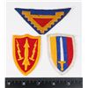 Image 1 : #569 3 AMERICAN MILITARY INSIGNIA AIR DEFENSE