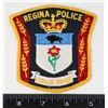 Image 1 : #592 REGINA SASKATCHEWAN POLICE CLOTH INSIGNIA