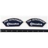 Image 1 : #607 PAIR FIRE DEPARTMENT EDMONTON ALBERTA PATCH
