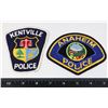 Image 1 : #611 ANAHEIM KENTVILLE POLCE USA PATCH CLOTH PAIR