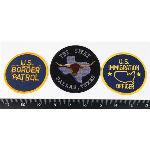 #612 U.S. BORDER PATROL PAIR + FBI SWAT TEXAS