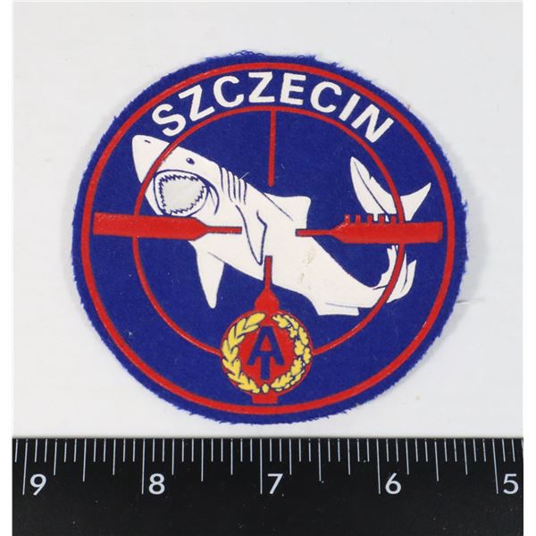 #613 POLISH SWAT TEAM PATCH SHARK DESIGN SPAP