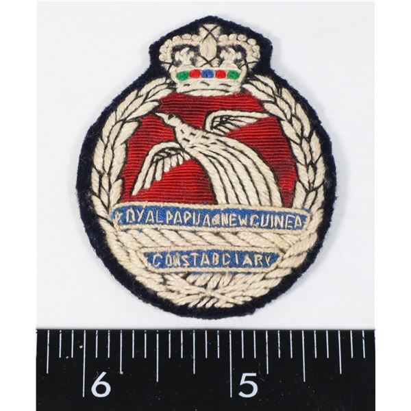 #618 ROYAL PAPUA NEW GUINEA CONSTABULARY PATCH