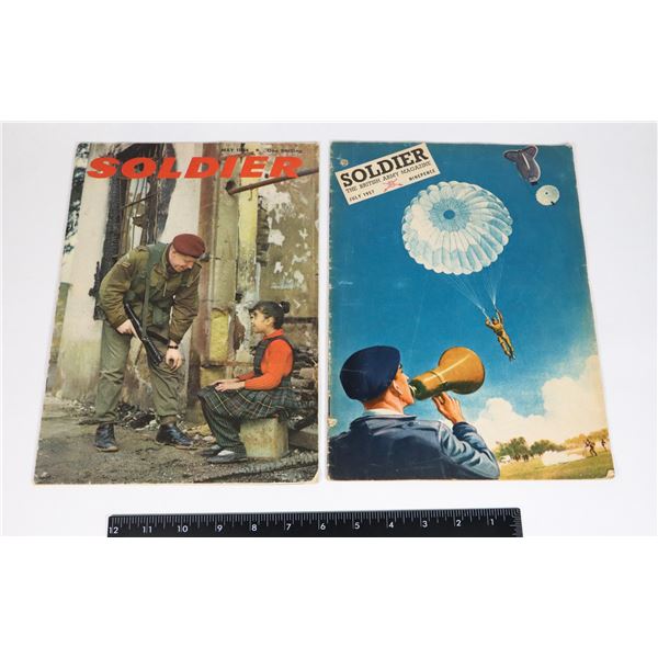#621 BRITISH ARMY SOLDIERS MAGAZINE 1957 1964
