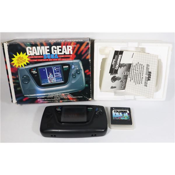 #651 SEGA GAME GEAR CIB WORKING VERY LOW SOUND