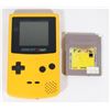 Image 1 : #654 NINTENDO GAME BOY COLOR YELLOW WORKING