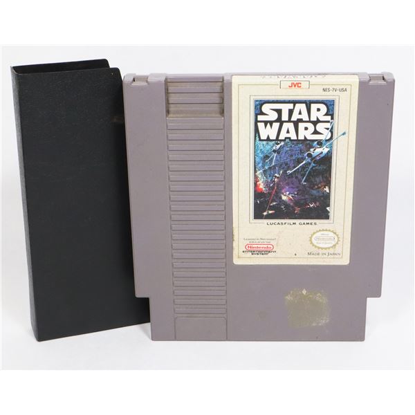 #666 FOR RESTORATION  NES GAME STAR WARS JVC