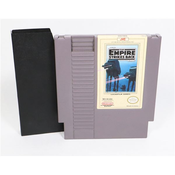 #667 NINTENDO NES GAME THE EMPIRE STRIKES BACK JVC