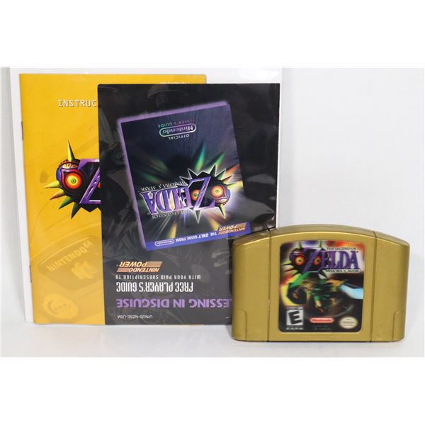 #692 NINTENDO 64 N64 GAME ZELDA MAJORA'S MASK W/