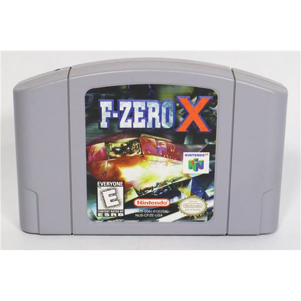 #708  N64 NINTENDO N64 GAME F-ZERO X