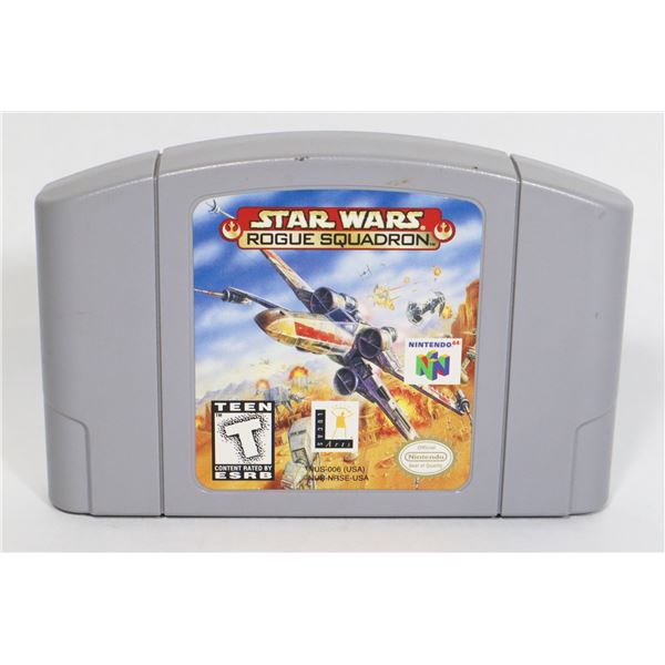 #709  N64 NINTENDO N64  STAR WARS ROGUE SQUADRON