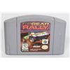 Image 1 : #716  N64 NINTENDO N64 GAME TOP GEAR RALLY