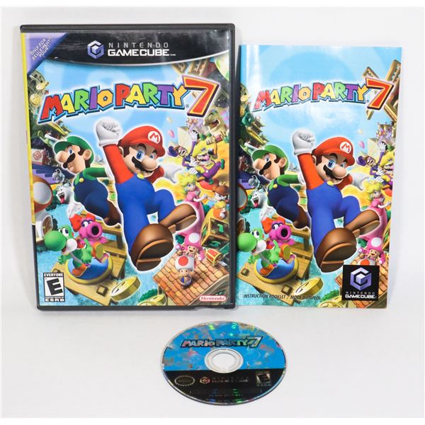 #723 NINTENDO GAMECUBE GAME MARIO PARTY 7