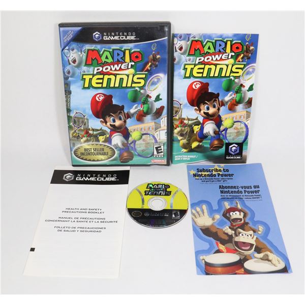 #725  NINTENDO GAMECUBE  MARIO POWER TENNIS