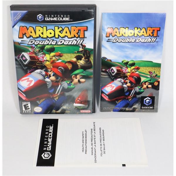 #727  CASE + INSTRUCTIONS MARIO KART DOUBLE DASH