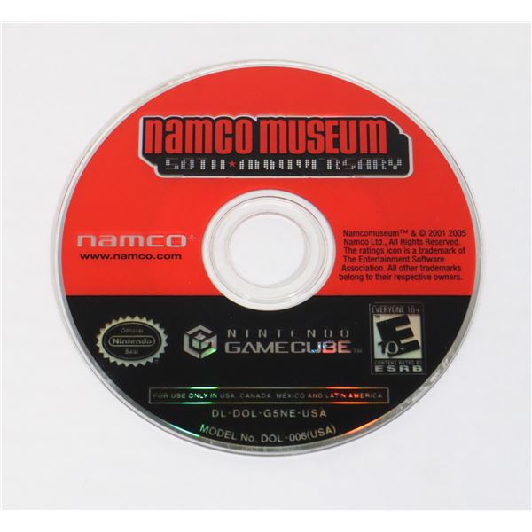 #737 NINTENDO GAMECUBE NAMCO MUSEUM 50TH ANNI
