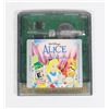 Image 1 : #762  GAME BOY COLOR GAME ALICE IN WONDERLAND