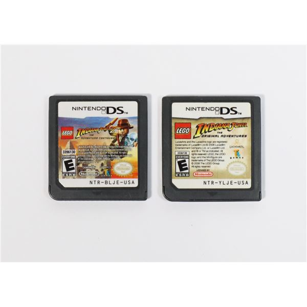 #794  NINTENDO DS LOT OF 2 LEGO INDIANA JONES + 2