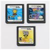 Image 1 : #800  NINTENDO DS LOT OF 3 GUITAR HERO + SPONGEBOB