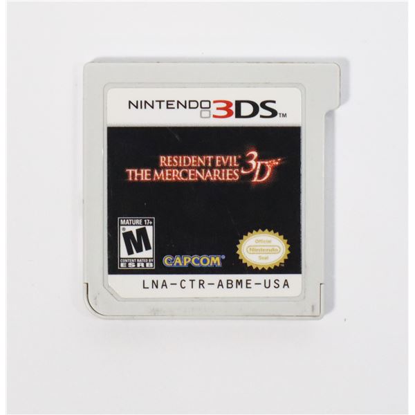 #805  3DS  RESIDENT EVIL THE MERCENARIES 3D GAME