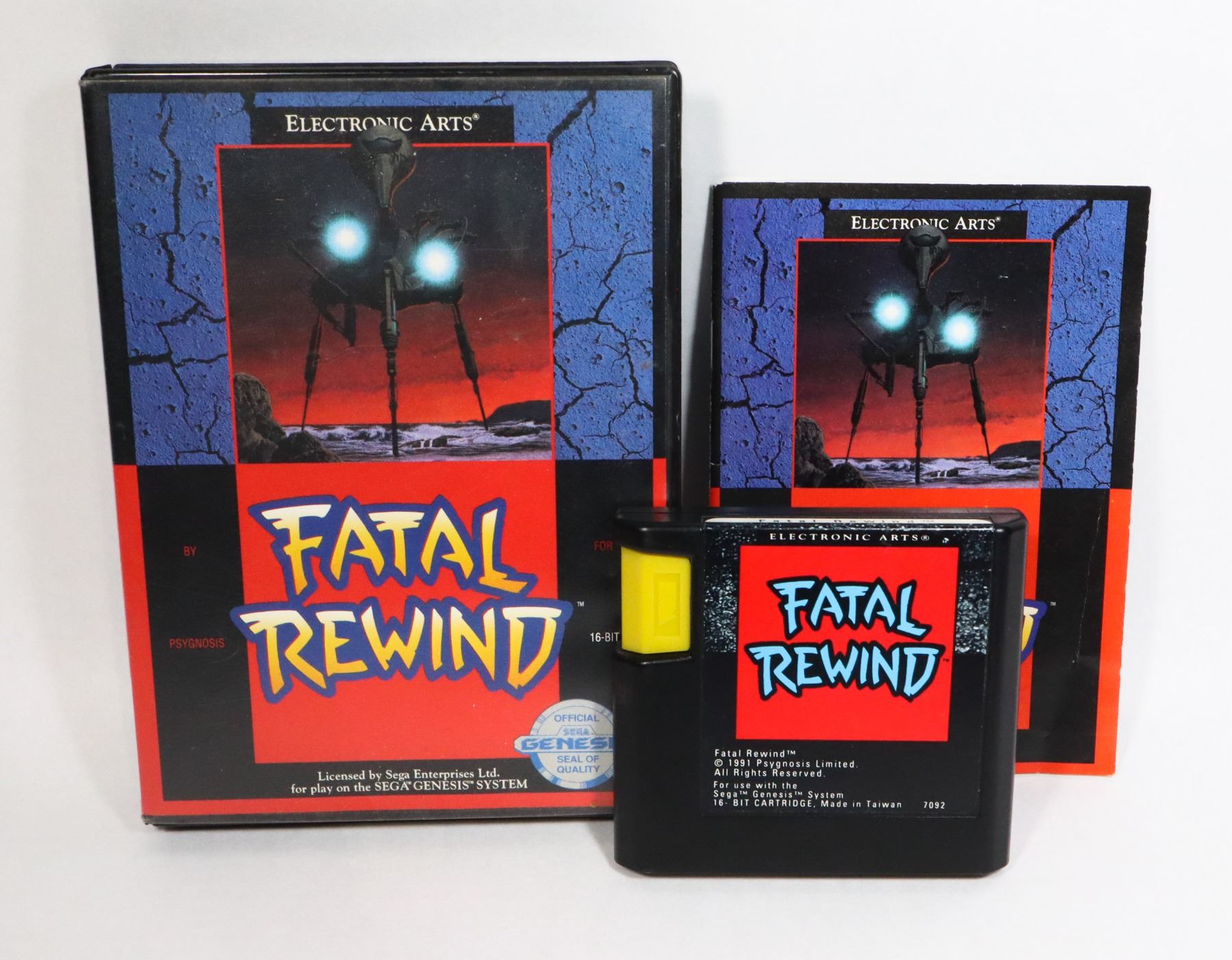 Fatal Rewind #817 SEGA GENESIS GAME FATAL REWIND CIB