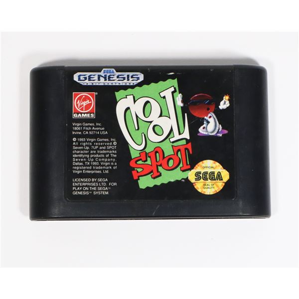 #828 SEGA GENESIS GAME COOL SPOT