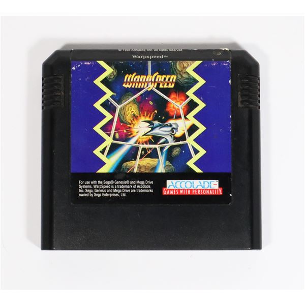 #832 SEGA GENESIS GAME WARP SPEED