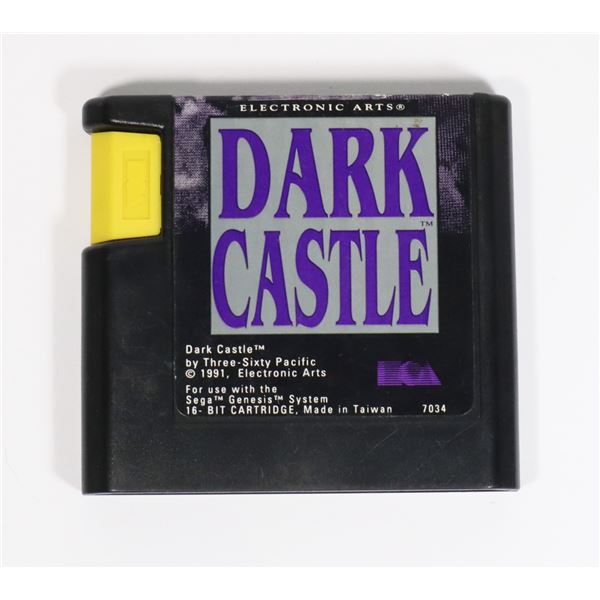 #833 SEGA GENESIS GAME DARK CASTLE