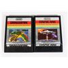 Image 1 : #866   2 ATARI 2600 GAMES COSMIC ARK DRAGONFIRE