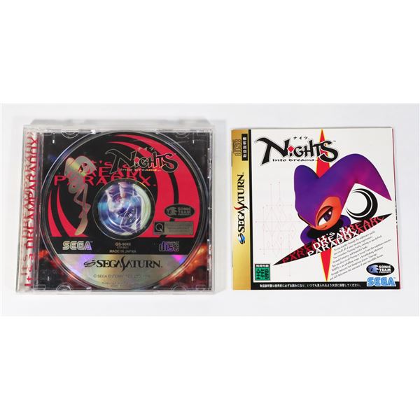 #892 JAPAN SEGA SATURN GAME KNIGHTS INTO DREAMS