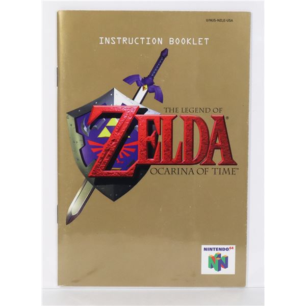 #926 NINTENDO 64 LEGEND OF ZELDA OCARINA OF TIME