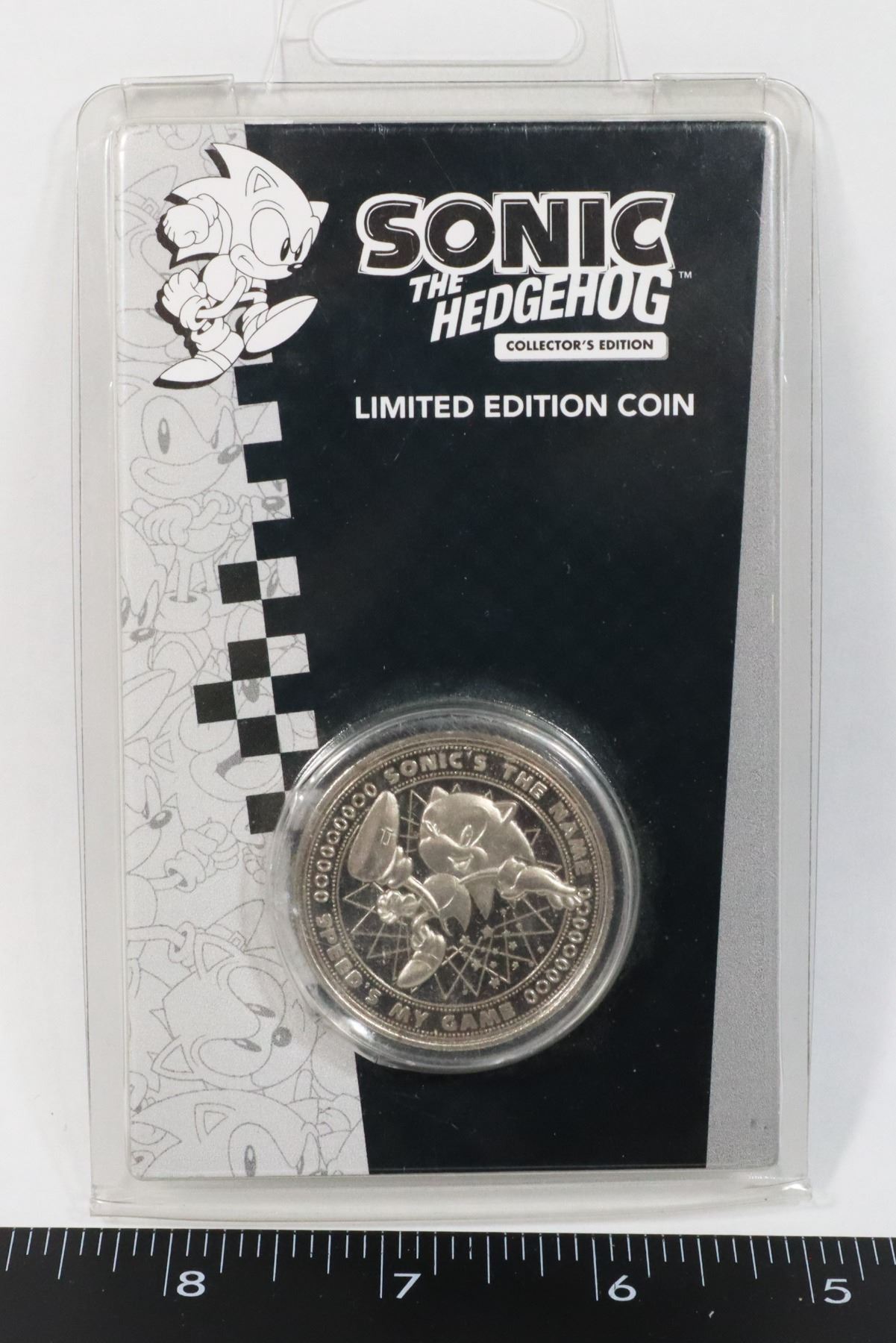 #941 SEGA SONIC THE HEDGEHOG COIN LIMITED EDITION