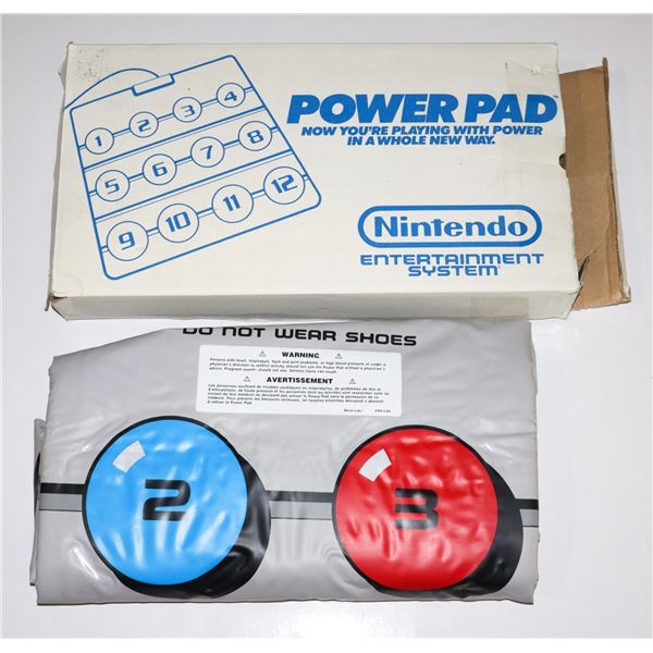 #943 BOXED NINTENDO POWER PAD POWERPAD NES