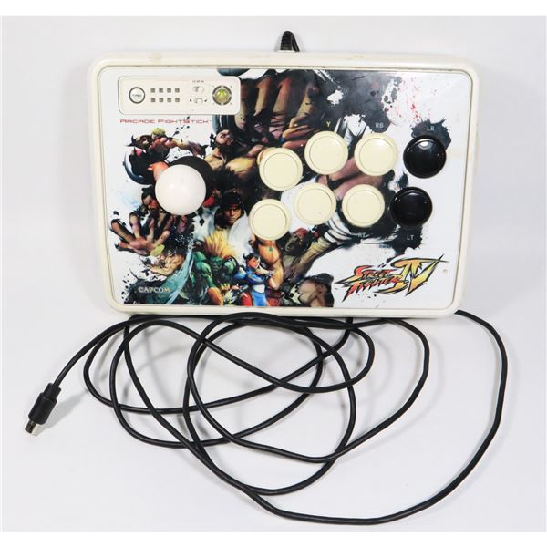 #965 XBOX 360 ARCADE FIGHT STICK STREET FIGHTER