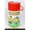 Image 1 : #969 VINTAGE PAC-MAN THERMOS 1982 VIDEO GAME